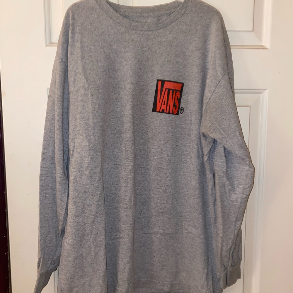 vans long sleeve tee